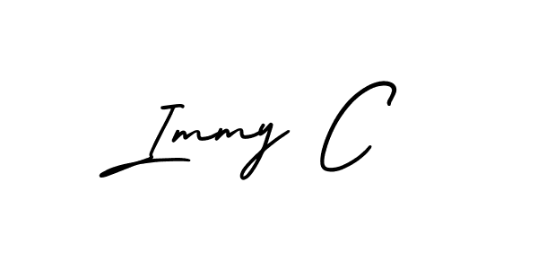 Check out images of Autograph of Immy C name. Actor Immy C Signature Style. AmerikaSignatureDemo-Regular is a professional sign style online. Immy C signature style 3 images and pictures png