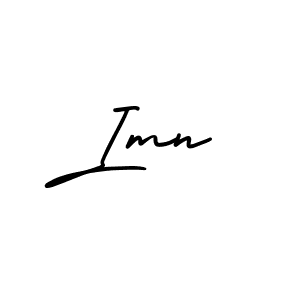 AmerikaSignatureDemo-Regular is a professional signature style that is perfect for those who want to add a touch of class to their signature. It is also a great choice for those who want to make their signature more unique. Get Imn name to fancy signature for free. Imn signature style 3 images and pictures png