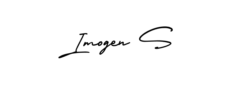 Similarly AmerikaSignatureDemo-Regular is the best handwritten signature design. Signature creator online .You can use it as an online autograph creator for name Imogen S. Imogen S signature style 3 images and pictures png