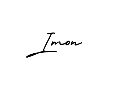Make a beautiful signature design for name Imon. Use this online signature maker to create a handwritten signature for free. Imon signature style 3 images and pictures png