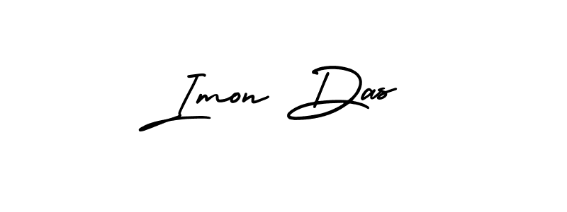 Similarly AmerikaSignatureDemo-Regular is the best handwritten signature design. Signature creator online .You can use it as an online autograph creator for name Imon Das. Imon Das signature style 3 images and pictures png