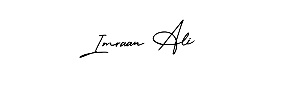 How to Draw Imraan Ali signature style? AmerikaSignatureDemo-Regular is a latest design signature styles for name Imraan Ali. Imraan Ali signature style 3 images and pictures png