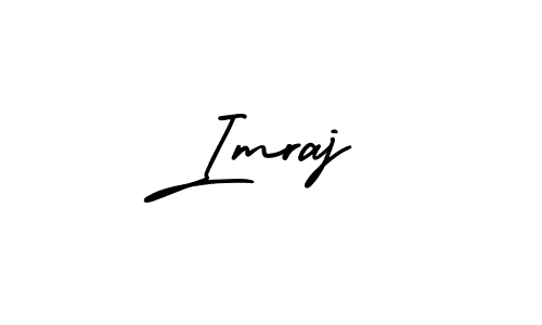 It looks lik you need a new signature style for name Imraj. Design unique handwritten (AmerikaSignatureDemo-Regular) signature with our free signature maker in just a few clicks. Imraj signature style 3 images and pictures png