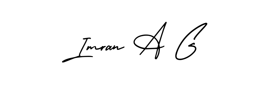 Here are the top 10 professional signature styles for the name Imran A G. These are the best autograph styles you can use for your name. Imran A G signature style 3 images and pictures png