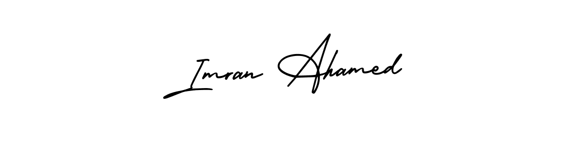 Also You can easily find your signature by using the search form. We will create Imran Ahamed name handwritten signature images for you free of cost using AmerikaSignatureDemo-Regular sign style. Imran Ahamed signature style 3 images and pictures png