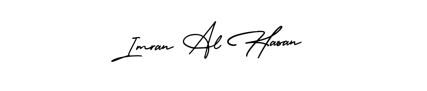 Similarly AmerikaSignatureDemo-Regular is the best handwritten signature design. Signature creator online .You can use it as an online autograph creator for name Imran Al Hasan. Imran Al Hasan signature style 3 images and pictures png