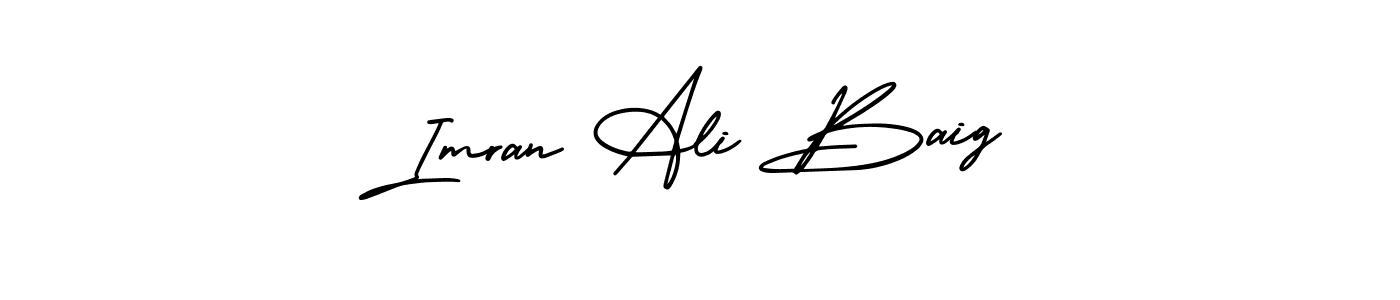 Create a beautiful signature design for name Imran Ali Baig. With this signature (AmerikaSignatureDemo-Regular) fonts, you can make a handwritten signature for free. Imran Ali Baig signature style 3 images and pictures png