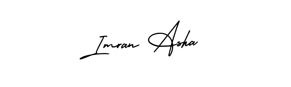 You can use this online signature creator to create a handwritten signature for the name Imran Asha. This is the best online autograph maker. Imran Asha signature style 3 images and pictures png