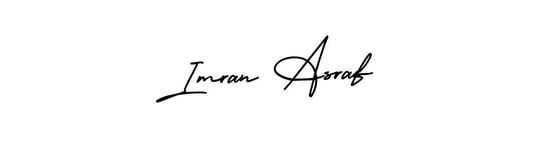 How to make Imran Asraf signature? AmerikaSignatureDemo-Regular is a professional autograph style. Create handwritten signature for Imran Asraf name. Imran Asraf signature style 3 images and pictures png