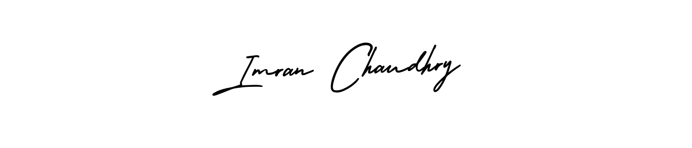 AmerikaSignatureDemo-Regular is a professional signature style that is perfect for those who want to add a touch of class to their signature. It is also a great choice for those who want to make their signature more unique. Get Imran Chaudhry name to fancy signature for free. Imran Chaudhry signature style 3 images and pictures png