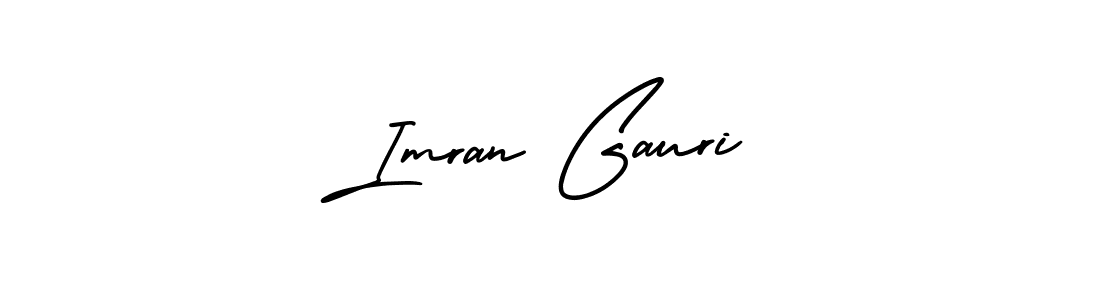 Similarly AmerikaSignatureDemo-Regular is the best handwritten signature design. Signature creator online .You can use it as an online autograph creator for name Imran Gauri. Imran Gauri signature style 3 images and pictures png