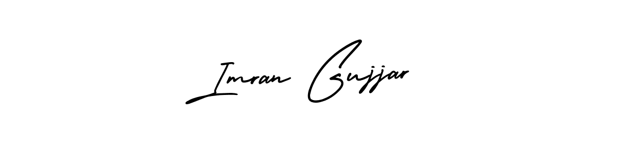 Design your own signature with our free online signature maker. With this signature software, you can create a handwritten (AmerikaSignatureDemo-Regular) signature for name Imran Gujjar. Imran Gujjar signature style 3 images and pictures png