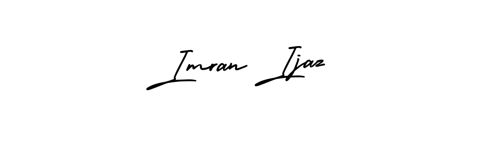 Make a beautiful signature design for name Imran Ijaz. With this signature (AmerikaSignatureDemo-Regular) style, you can create a handwritten signature for free. Imran Ijaz signature style 3 images and pictures png