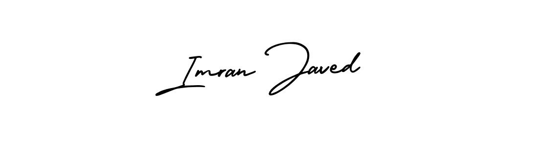 Create a beautiful signature design for name Imran Javed. With this signature (AmerikaSignatureDemo-Regular) fonts, you can make a handwritten signature for free. Imran Javed signature style 3 images and pictures png