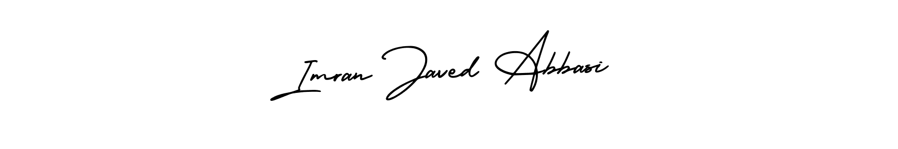Make a short Imran Javed Abbasi signature style. Manage your documents anywhere anytime using AmerikaSignatureDemo-Regular. Create and add eSignatures, submit forms, share and send files easily. Imran Javed Abbasi signature style 3 images and pictures png