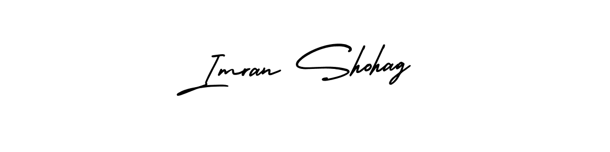 Also You can easily find your signature by using the search form. We will create Imran Shohag name handwritten signature images for you free of cost using AmerikaSignatureDemo-Regular sign style. Imran Shohag signature style 3 images and pictures png