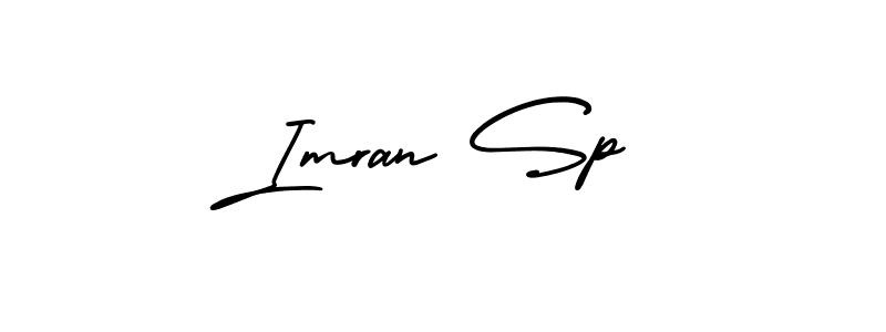 Make a beautiful signature design for name Imran Sp. Use this online signature maker to create a handwritten signature for free. Imran Sp signature style 3 images and pictures png