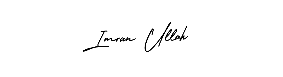 Design your own signature with our free online signature maker. With this signature software, you can create a handwritten (AmerikaSignatureDemo-Regular) signature for name Imran Ullah. Imran Ullah signature style 3 images and pictures png
