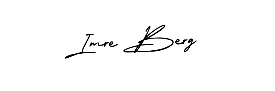 Check out images of Autograph of Imre Berg name. Actor Imre Berg Signature Style. AmerikaSignatureDemo-Regular is a professional sign style online. Imre Berg signature style 3 images and pictures png