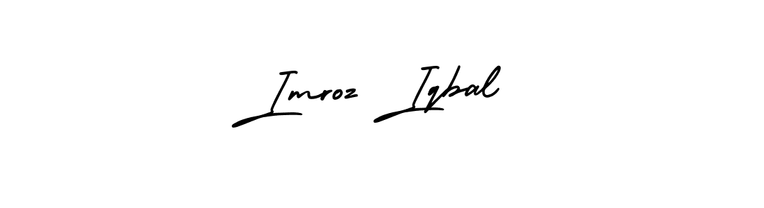 Also we have Imroz Iqbal name is the best signature style. Create professional handwritten signature collection using AmerikaSignatureDemo-Regular autograph style. Imroz Iqbal signature style 3 images and pictures png