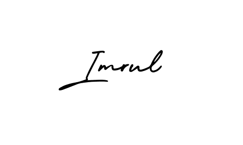 How to Draw Imrul signature style? AmerikaSignatureDemo-Regular is a latest design signature styles for name Imrul. Imrul signature style 3 images and pictures png