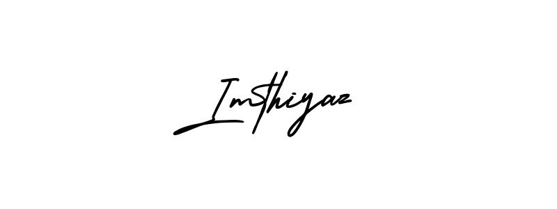 It looks lik you need a new signature style for name Imthiyaz. Design unique handwritten (AmerikaSignatureDemo-Regular) signature with our free signature maker in just a few clicks. Imthiyaz signature style 3 images and pictures png