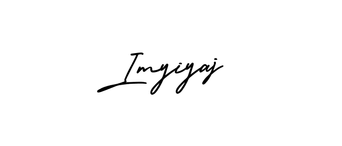 Design your own signature with our free online signature maker. With this signature software, you can create a handwritten (AmerikaSignatureDemo-Regular) signature for name Imyiyaj. Imyiyaj signature style 3 images and pictures png