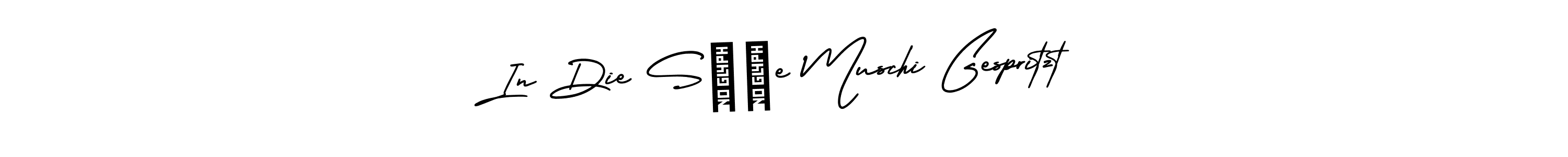 How to Draw In Die Süße Muschi Gespritzt signature style? AmerikaSignatureDemo-Regular is a latest design signature styles for name In Die Süße Muschi Gespritzt. In Die Süße Muschi Gespritzt signature style 3 images and pictures png