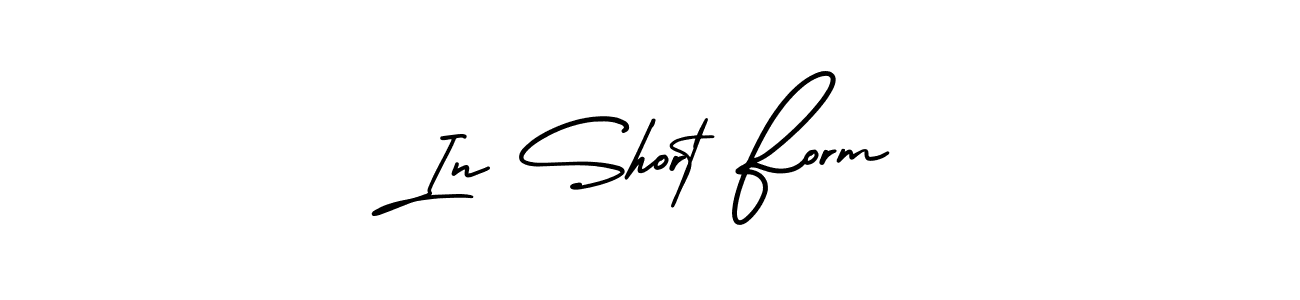 You should practise on your own different ways (AmerikaSignatureDemo-Regular) to write your name (In Short Form) in signature. don't let someone else do it for you. In Short Form signature style 3 images and pictures png