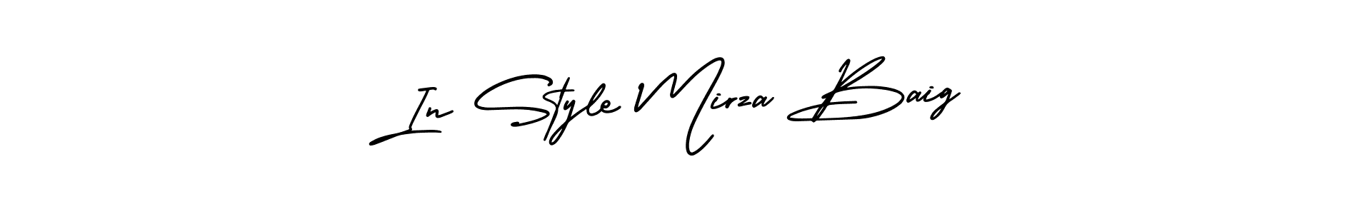 See photos of In Style Mirza Baig official signature by Spectra . Check more albums & portfolios. Read reviews & check more about AmerikaSignatureDemo-Regular font. In Style Mirza Baig signature style 3 images and pictures png