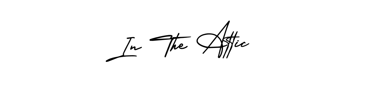 How to Draw In The Attic signature style? AmerikaSignatureDemo-Regular is a latest design signature styles for name In The Attic. In The Attic signature style 3 images and pictures png