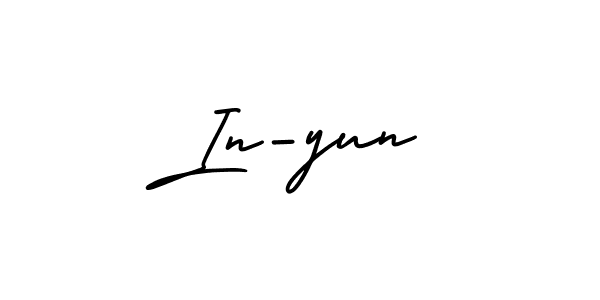 Similarly AmerikaSignatureDemo-Regular is the best handwritten signature design. Signature creator online .You can use it as an online autograph creator for name In-yun. In-yun signature style 3 images and pictures png