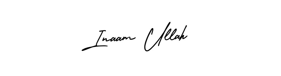 This is the best signature style for the Inaam Ullah name. Also you like these signature font (AmerikaSignatureDemo-Regular). Mix name signature. Inaam Ullah signature style 3 images and pictures png