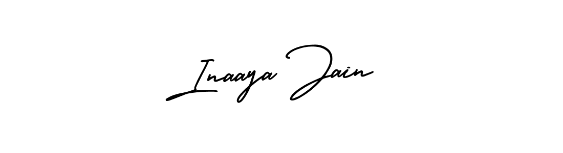 Also we have Inaaya Jain name is the best signature style. Create professional handwritten signature collection using AmerikaSignatureDemo-Regular autograph style. Inaaya Jain signature style 3 images and pictures png