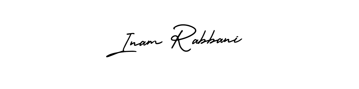 Similarly AmerikaSignatureDemo-Regular is the best handwritten signature design. Signature creator online .You can use it as an online autograph creator for name Inam Rabbani. Inam Rabbani signature style 3 images and pictures png