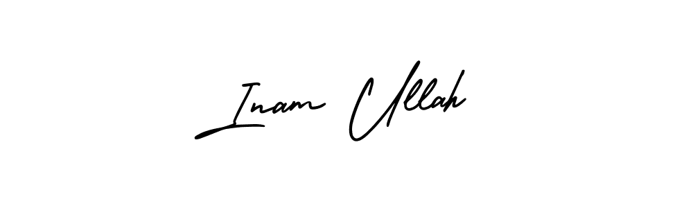 You can use this online signature creator to create a handwritten signature for the name Inam Ullah. This is the best online autograph maker. Inam Ullah signature style 3 images and pictures png