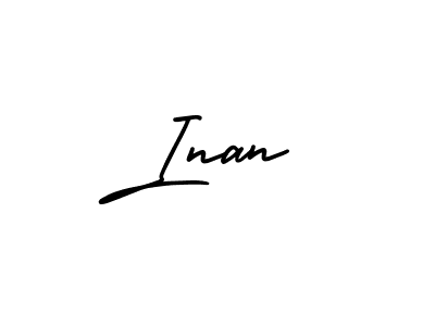 AmerikaSignatureDemo-Regular is a professional signature style that is perfect for those who want to add a touch of class to their signature. It is also a great choice for those who want to make their signature more unique. Get Inan name to fancy signature for free. Inan signature style 3 images and pictures png