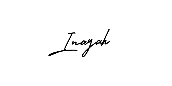 Similarly AmerikaSignatureDemo-Regular is the best handwritten signature design. Signature creator online .You can use it as an online autograph creator for name Inayah. Inayah signature style 3 images and pictures png