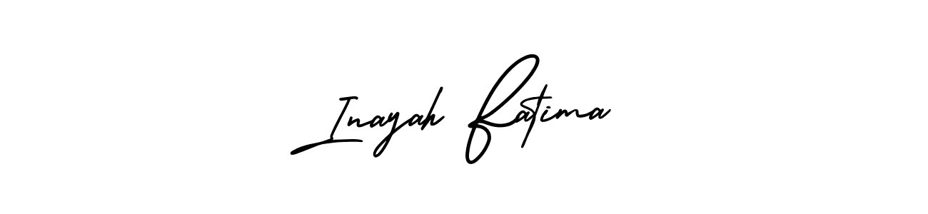 How to Draw Inayah Fatima signature style? AmerikaSignatureDemo-Regular is a latest design signature styles for name Inayah Fatima. Inayah Fatima signature style 3 images and pictures png