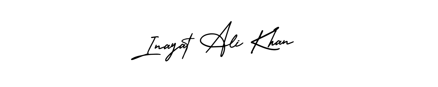 Similarly AmerikaSignatureDemo-Regular is the best handwritten signature design. Signature creator online .You can use it as an online autograph creator for name Inayat Ali Khan. Inayat Ali Khan signature style 3 images and pictures png