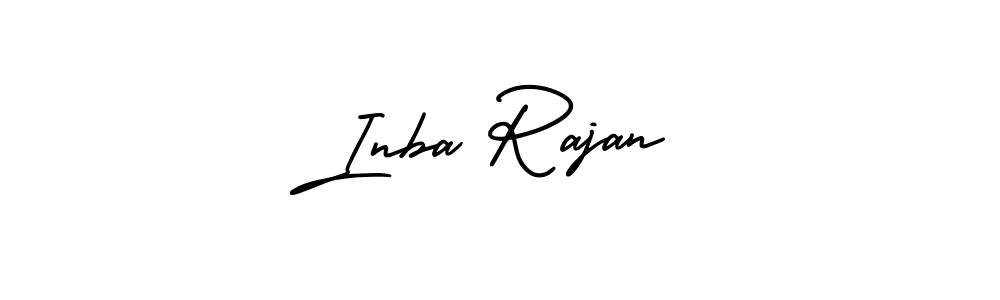 Make a beautiful signature design for name Inba Rajan. With this signature (AmerikaSignatureDemo-Regular) style, you can create a handwritten signature for free. Inba Rajan signature style 3 images and pictures png