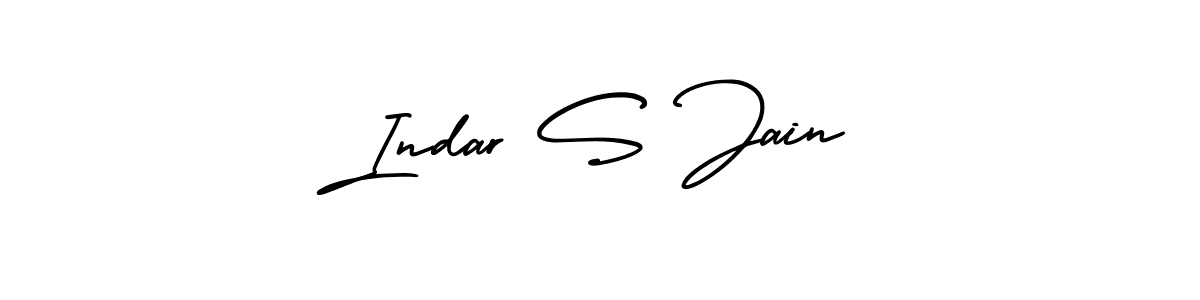 Use a signature maker to create a handwritten signature online. With this signature software, you can design (AmerikaSignatureDemo-Regular) your own signature for name Indar S Jain. Indar S Jain signature style 3 images and pictures png