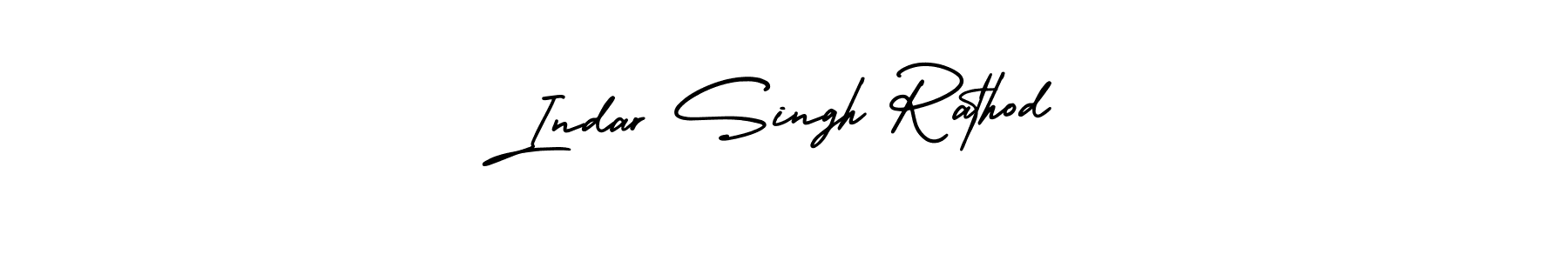 You should practise on your own different ways (AmerikaSignatureDemo-Regular) to write your name (Indar Singh Rathod) in signature. don't let someone else do it for you. Indar Singh Rathod signature style 3 images and pictures png
