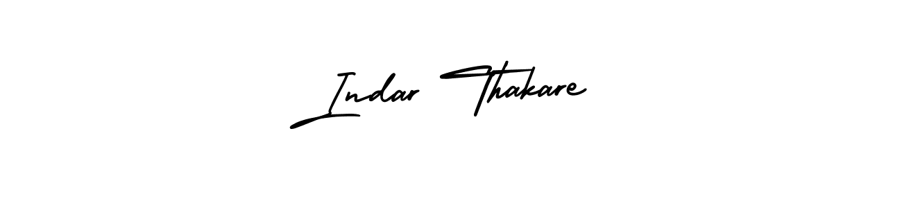 Use a signature maker to create a handwritten signature online. With this signature software, you can design (AmerikaSignatureDemo-Regular) your own signature for name Indar Thakare. Indar Thakare signature style 3 images and pictures png