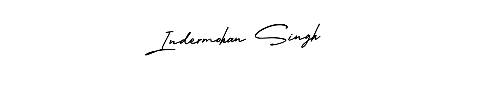 Use a signature maker to create a handwritten signature online. With this signature software, you can design (AmerikaSignatureDemo-Regular) your own signature for name Indermohan Singh. Indermohan Singh signature style 3 images and pictures png