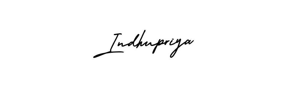 Similarly AmerikaSignatureDemo-Regular is the best handwritten signature design. Signature creator online .You can use it as an online autograph creator for name Indhupriya. Indhupriya signature style 3 images and pictures png