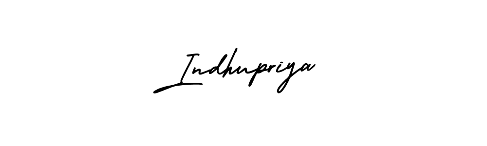 Create a beautiful signature design for name Indhupriya. With this signature (AmerikaSignatureDemo-Regular) fonts, you can make a handwritten signature for free. Indhupriya signature style 3 images and pictures png