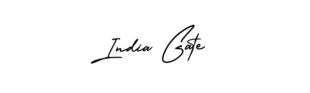 Design your own signature with our free online signature maker. With this signature software, you can create a handwritten (AmerikaSignatureDemo-Regular) signature for name India Gate. India Gate signature style 3 images and pictures png