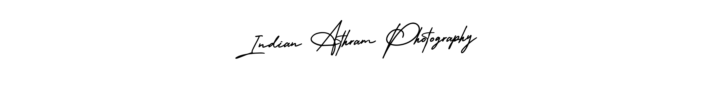 Use a signature maker to create a handwritten signature online. With this signature software, you can design (AmerikaSignatureDemo-Regular) your own signature for name Indian Athram Photography. Indian Athram Photography signature style 3 images and pictures png