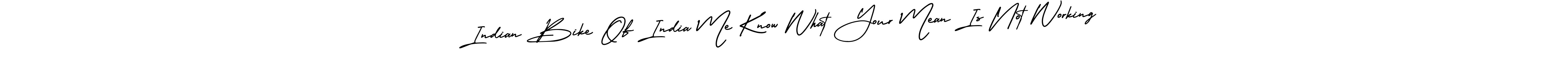 AmerikaSignatureDemo-Regular is a professional signature style that is perfect for those who want to add a touch of class to their signature. It is also a great choice for those who want to make their signature more unique. Get Indian Bike Of India Me Know What Your Mean Is Not Working name to fancy signature for free. Indian Bike Of India Me Know What Your Mean Is Not Working signature style 3 images and pictures png